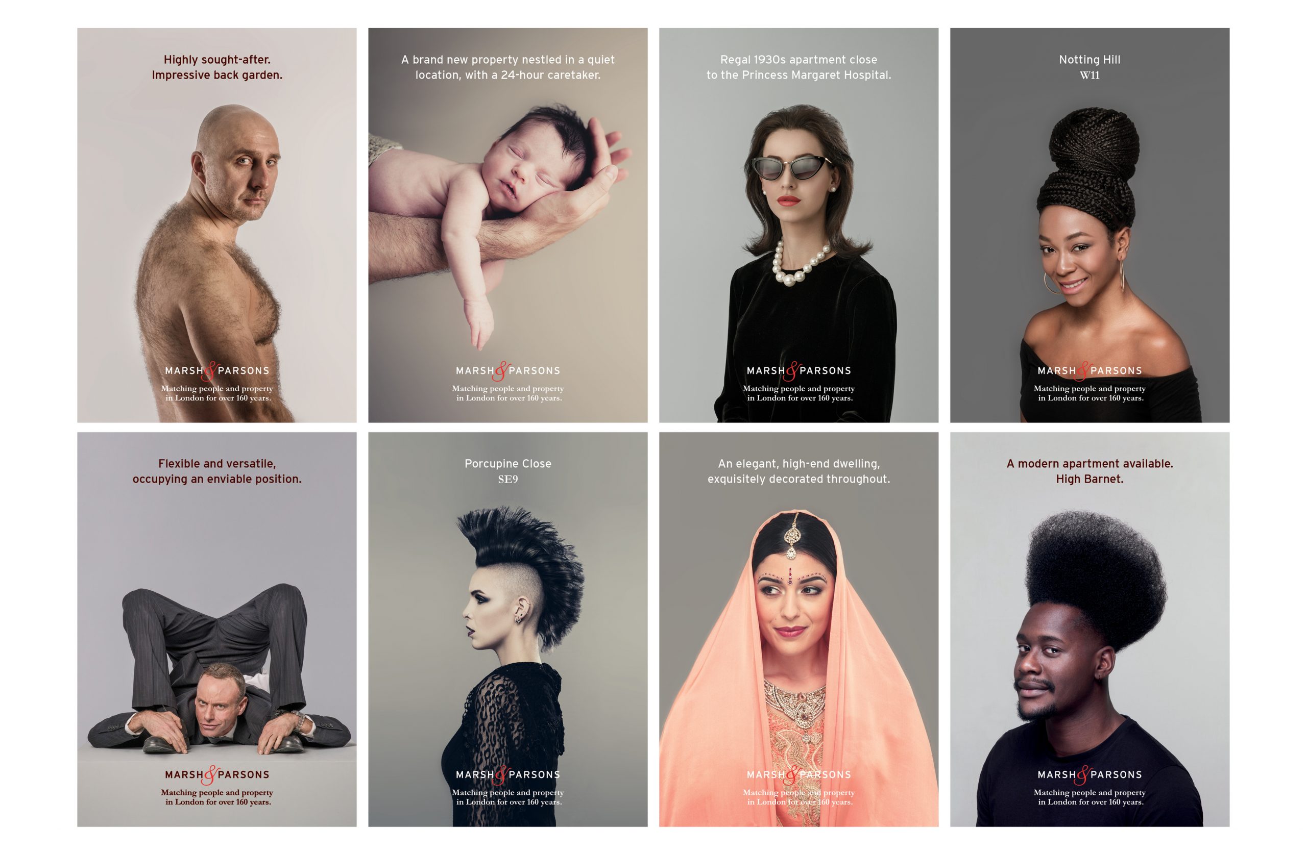 Marsh & Parsons advertisign campaign