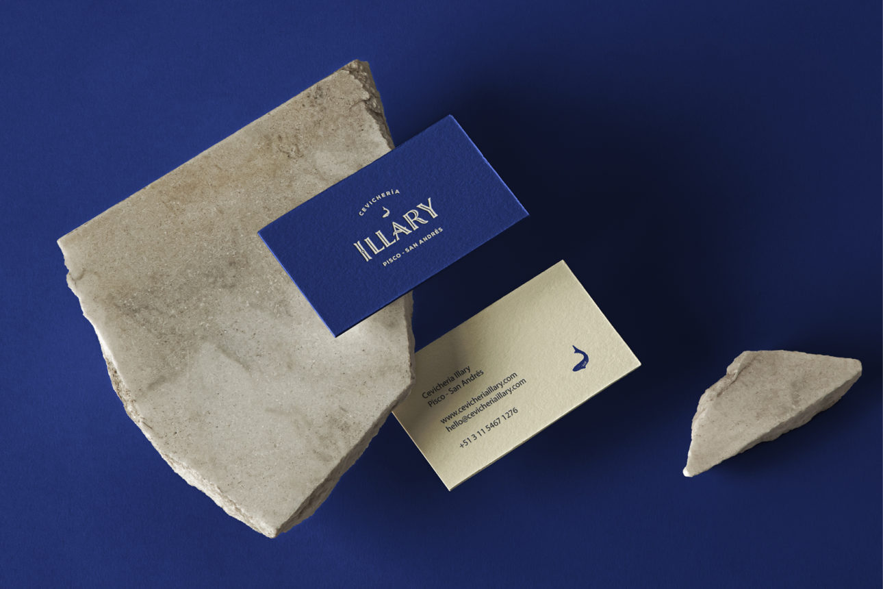Branding design for the restaurant Cevicheria Illary