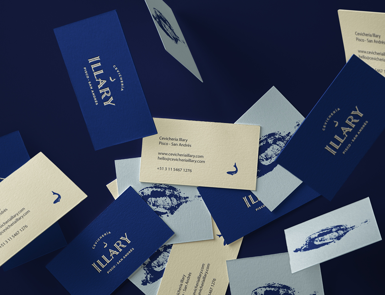 Cevicheria Illary restaurant logo design4